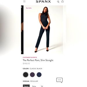 SPANX The Perfect Pant in very good condition.